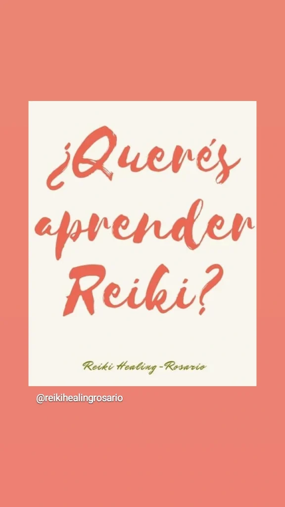 ¿Querés aprender Reiki?